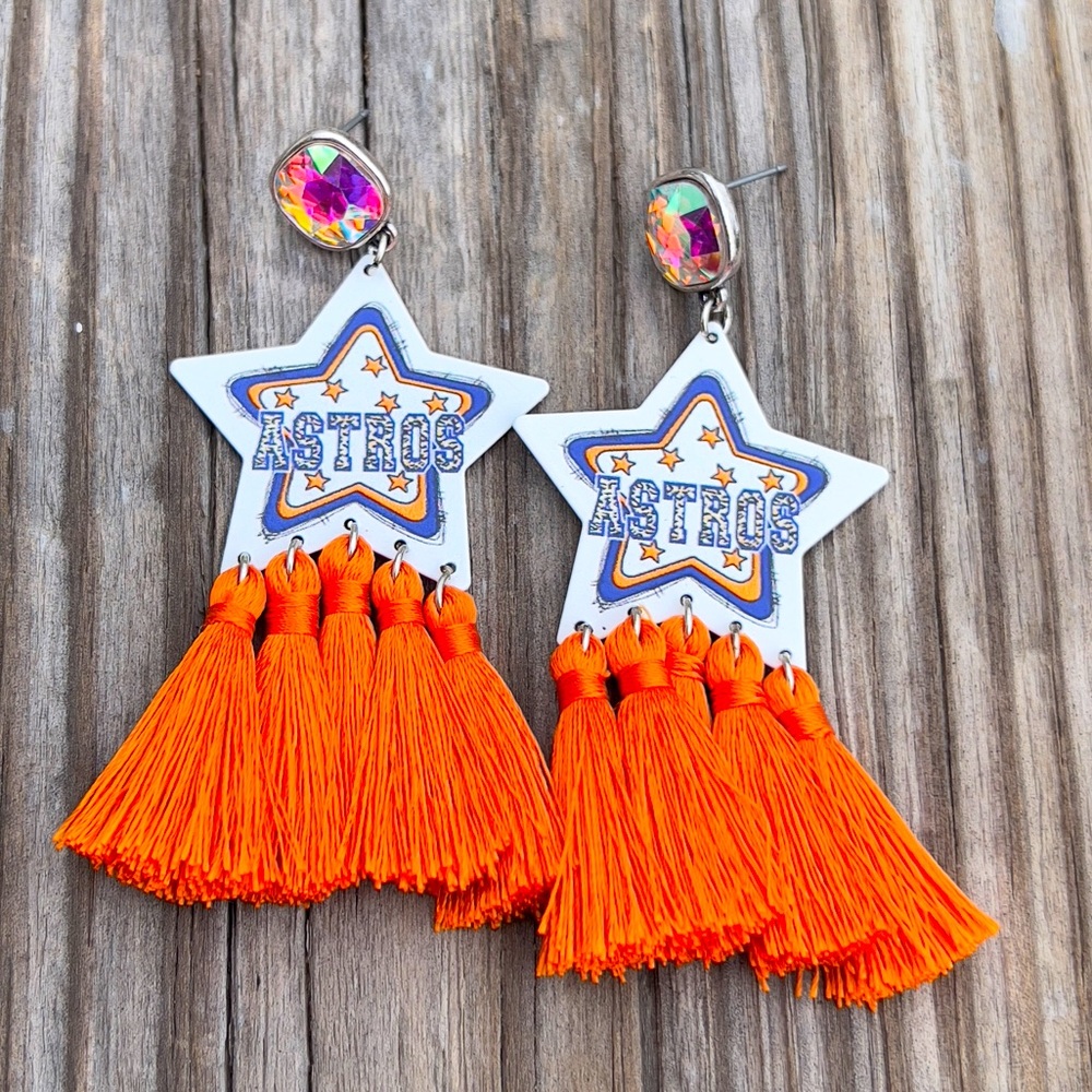 Houston Astros Earrings